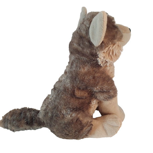 Wild Republic Timber Wolf Plush Stuffed Animal Brown Grey Plushie Toy 12” - Picture 6 of 11